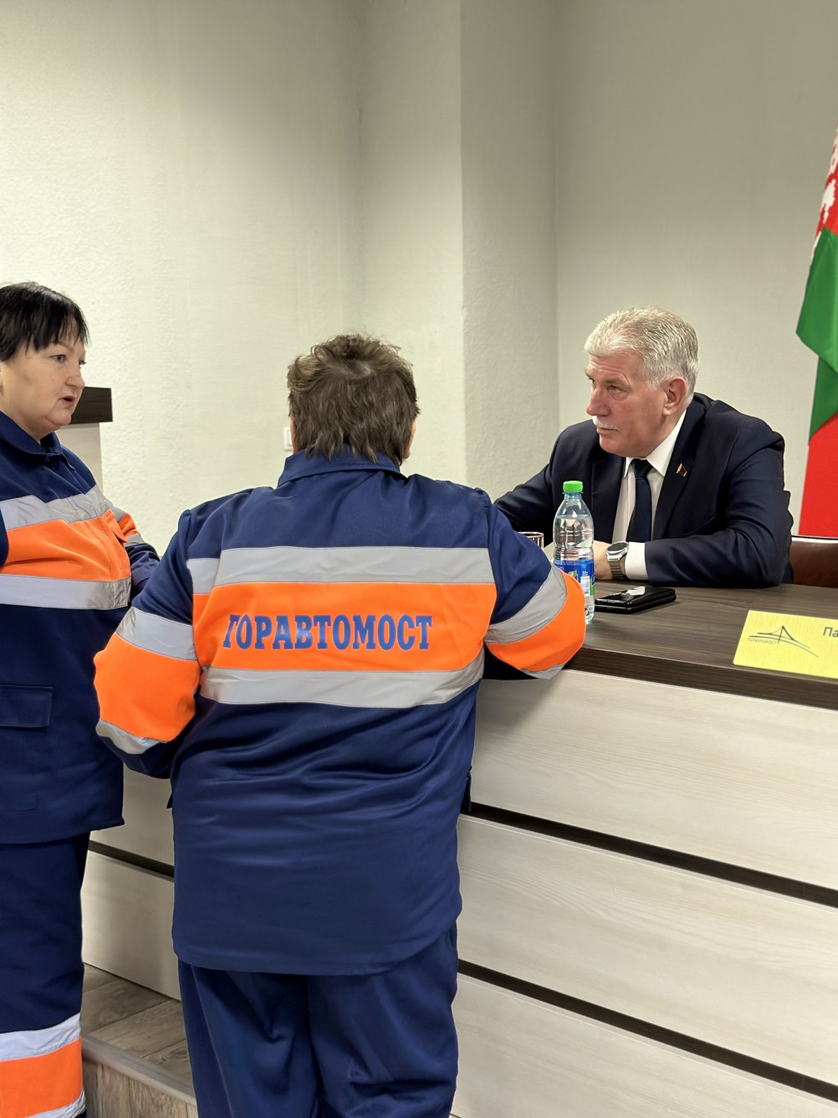Максимальное погружение в каждый вопрос. Предприятие "Горавтомост" посетил заместитель председателя Мингорисполкома - Олег Корзун