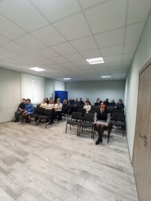 Встреча с председателем Минской городской организации Белорусского профессионального союза работников местной промышленности и коммунально-бытовых предприятий