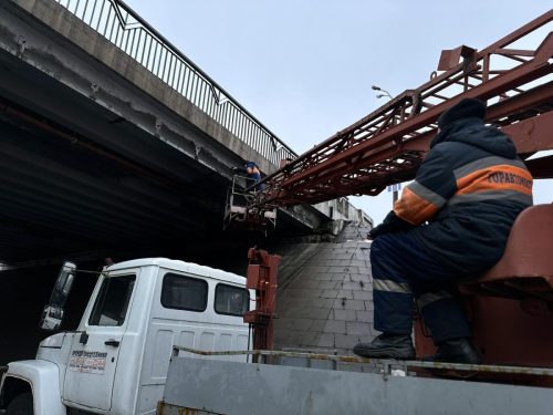 Ремонт путепровода Гинтовта