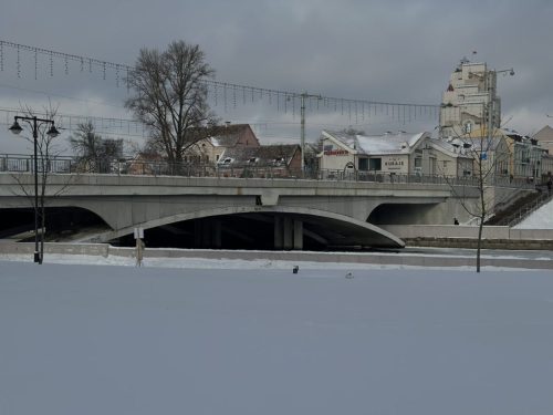 Мост через р.Свислочь по ул.Богдановича