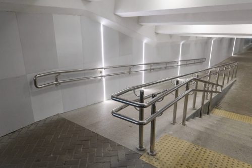 Подземный переход к станции метро Институт Культуры